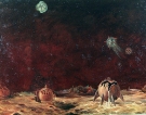 Da marte, 1959 - cm.100x70, Olio su tela