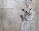 Collezione d\'amore, 1975 - cm.50x40, Tempera su tavola