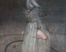 Fuori le mura, 1983 - cm.50x70, Tempera su tavola