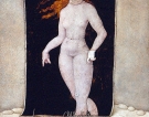 La venere del tedesco, 1983 - cm.80x100, Tempera su tavola