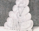 Nuvola, 1983 - cm.40x50, Tempera su tavola