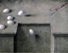 Da Casorati, 1984 - cm.33x23, Tempera su carta