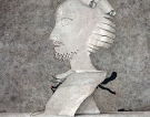 L\'om coi barbiis, 1989 - cm.40x50, Tempera su tavola