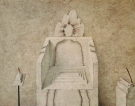 L\'inutile poltrona, 1990 - cm.50x70, Tempera su tavola