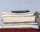 Il tuo, 1992 - cm.100x40, Tempera su tavola