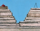 Storie d\'Egitto, 1993 - cm.200x50, Tempera su tavola