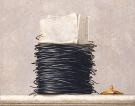 Il libro dei segreti, 1999 - 40x50, Tempera su tavola