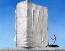 Nono, 1995 - cm.40x50, Tempera su tavola