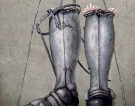 Gi d a, 1998 - cm.60x100, Tempera su tavola