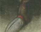 L. Fabre, 2013, Tempera su tavola